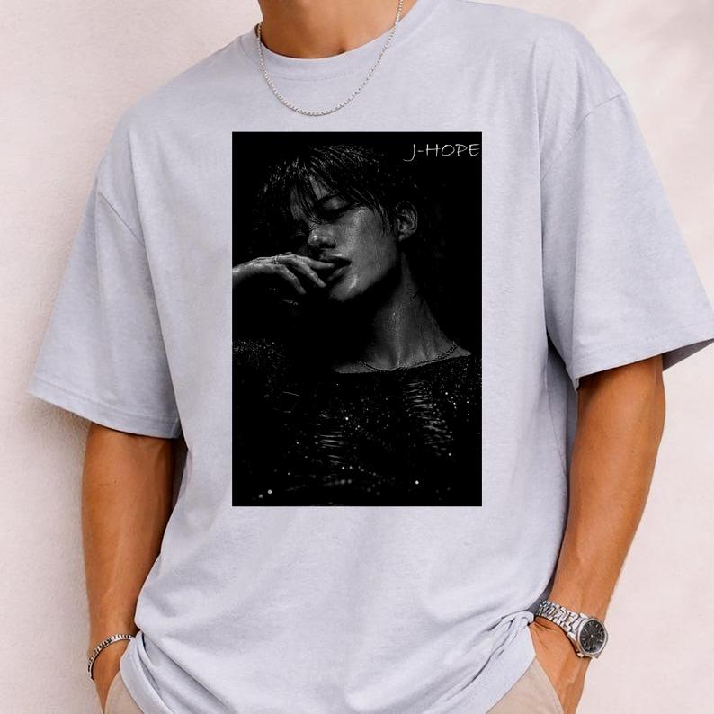 

2026 J-hope Shirt,minimal Aesthetic Streetwear Design,gift for J-hope Fans,j-hope T Shirt,korean Idol Fan Art T-shirt,korean Style Lovers Unisex XXXL