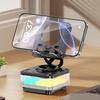 Support de téléphone de bureau multifonctionnel avec haut-parleur RVB