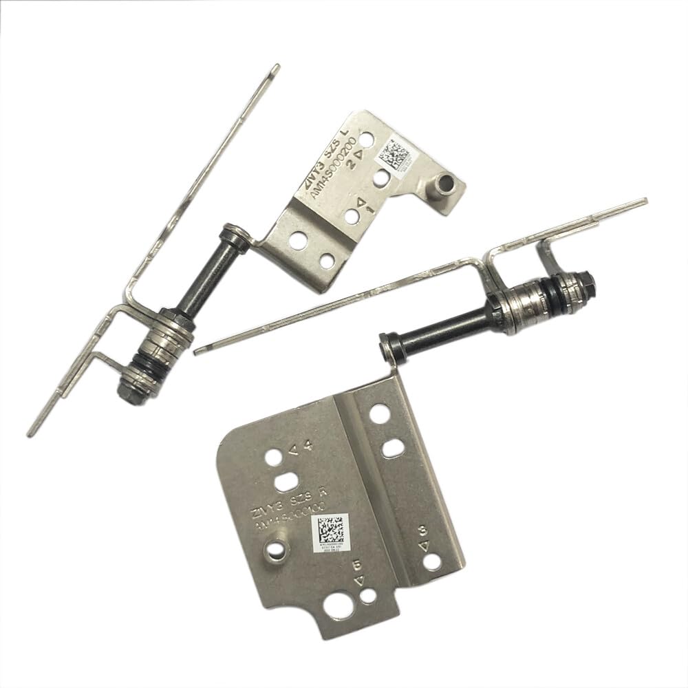 HSSDTECH Left & Right LCD Screen Hinge Bracket for Lenovo Y70-70 AM14S000100 AM14S000200 L&R