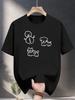 Casual Cotton T-shirt with Cute Cartoon Dog Print - 100% Cotton
