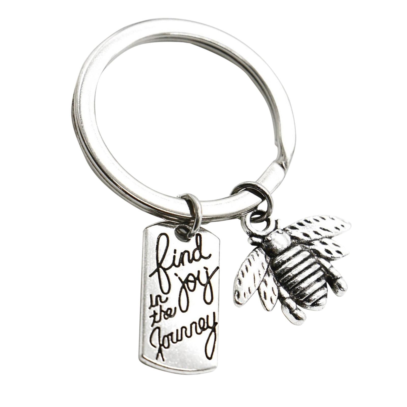 

Это все о вас! Брелок «Пчела» в подарок брелок для ключей «Путешествие» серебряный