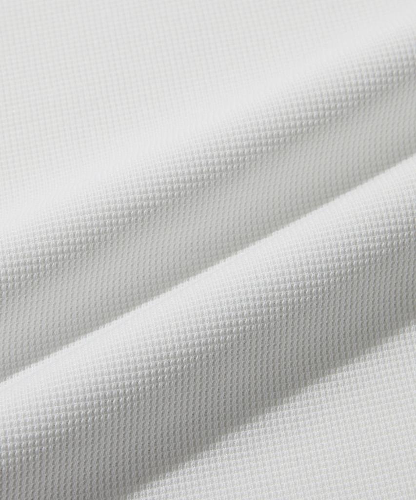 STCO Diems Ripple Knit Round T-Shirt_White (Classic Fit)_Dtsxz01Csw