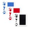 Wooden Paw Print Photo Frame with Wash-Free Ink Pad for Baby's First Birthday