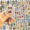 100 Vintage Vase Graffiti Stickers Decorate Guitar Notebook Suitcase DIY Waterproof