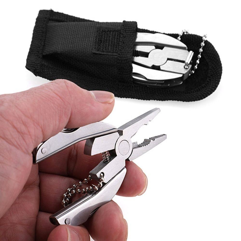 Werkzeuge Klappschraubstock Kreuzschlitzschraubendreher Klappzange Schlüsselanhängerzange Klappzange