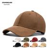 Unisex Autumn/Winter Classic Plaid Baseball Cap - Hard Top Duckbill Sun Hat