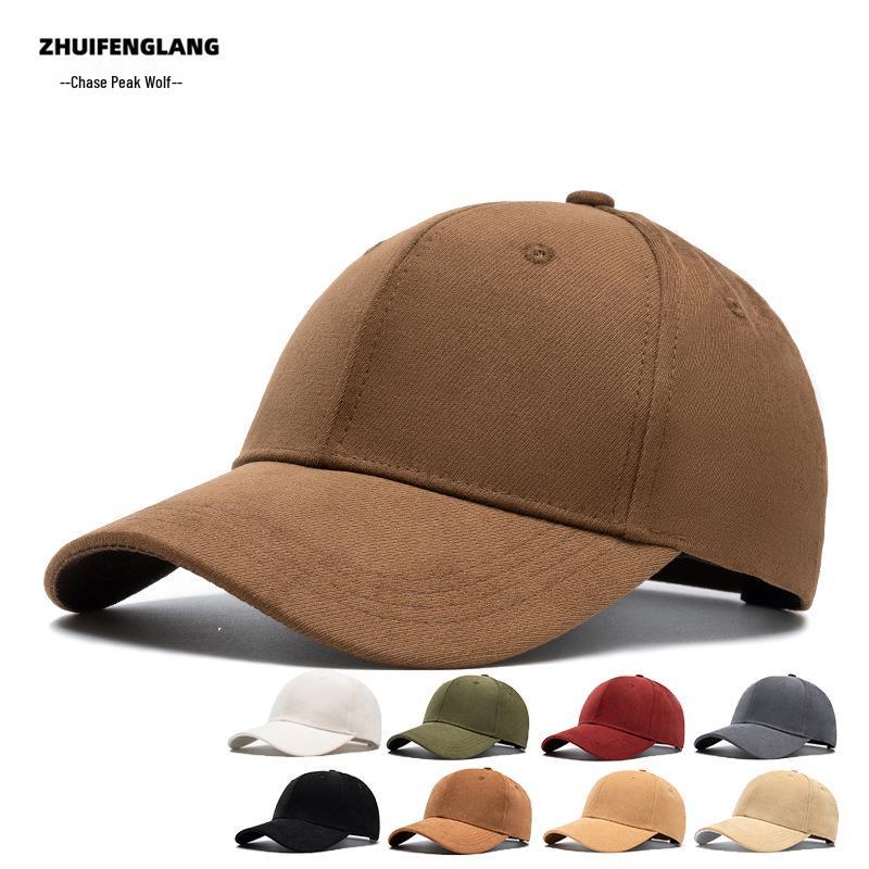 Unisex Autumn/Winter Classic Plaid Baseball Cap - Hard Top Duckbill Sun Hat
