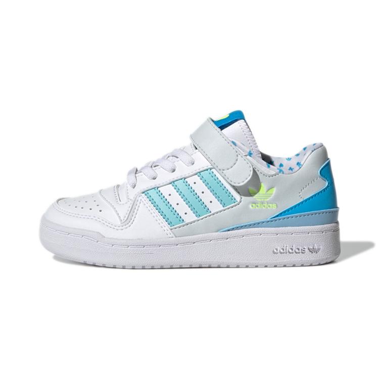 

Adidas Originals FORUM Low El C Удобные Устойчивые к истиранию Низкие Кроссовки для скейтбординга Белые GZ0800 28