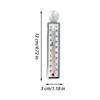 Fish Tank Temp Gauge Pet Box Temperature Monitors Suction Cup Anti-collision Temp Monitor for Aquarium Terrarium Greenhouse