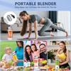700ML Electric Juicer Small Travel Portable Juice Blender Large Capacity USB Rechargeable Mini Juice Cup