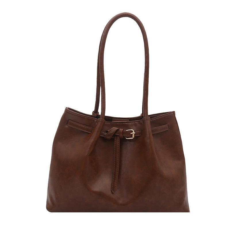 Casual Versatile Commuter Tote Bag Women'S Tide Large Capacity Light Luxury Portable Shoulder Underarm Bag Women'S Bag