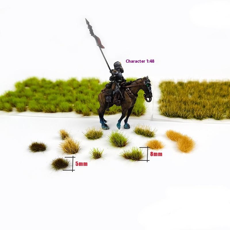 Miniature Lawn Terrain Model Kit - Static Grass Garden for Architecture Dioramas