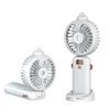 2025 Mini Handheld Small Fan Portable Desk Misting Fan USB Rechargeable Portable Small Air Cooler Cooling Spray Humidifier Fan