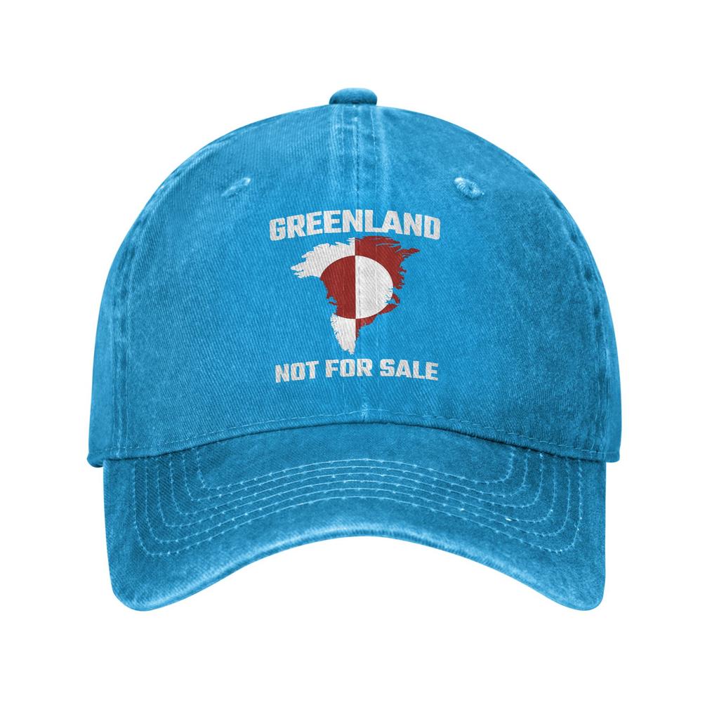 Greenland Is Not For Sale Polar Bear Greenland Flag Caps for Men Women Trucker Hat Lerisure Headwear Baseball Cap Adjustable