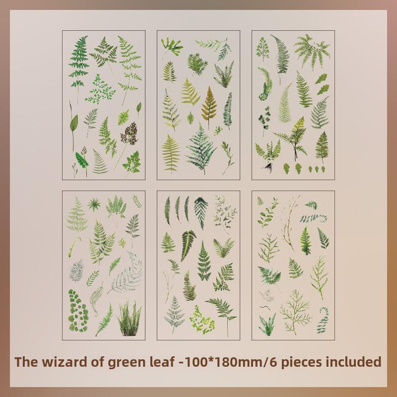 

Набор наклеек Yuezhen Retro Flower Plant - Декор для детской тетради