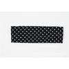 Wave point versatile wide edge elastic knitted fabric headband for women