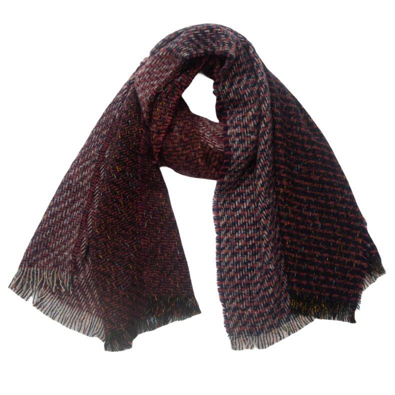 Ladies' New Double-Sided Thickened Versatile European And American Autumn And Winter Scarf, Air Conditioning Shawl