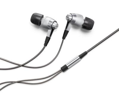 Denon Earphones Canal Type High Resolution Compatible Dynamic Type Silver AH-C720 AH-C720SREM