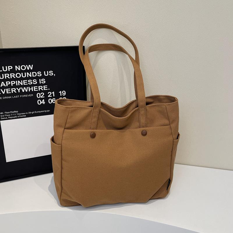 Fashion commuter women's shoulder bag large capacity casual tote bag women's bag class student bag simple nylon bag