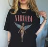 Vintage Nirvana In Utero Tour Grunge Kurt Cobain Angelic Unisex TShirt S5XL