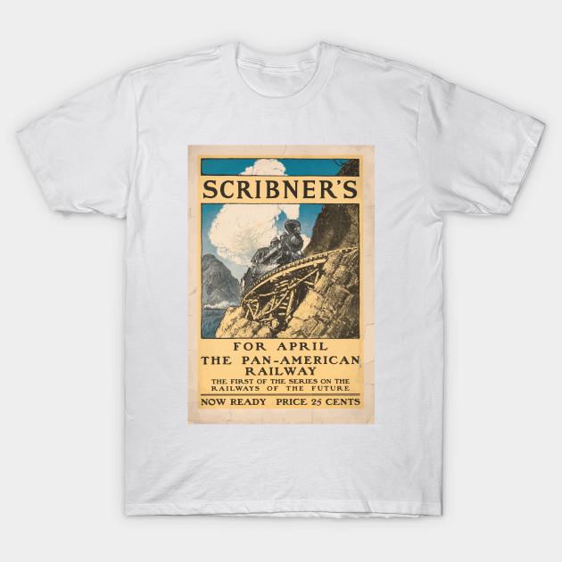 

Unisex Fashion TShirt Artist Posters 0529 Scribners For April The Pan Am Print TShirt Plus Size S-5XL T-Shirt 100%Cotton Tops O Neck Short Sleeve Tees 3XL білий