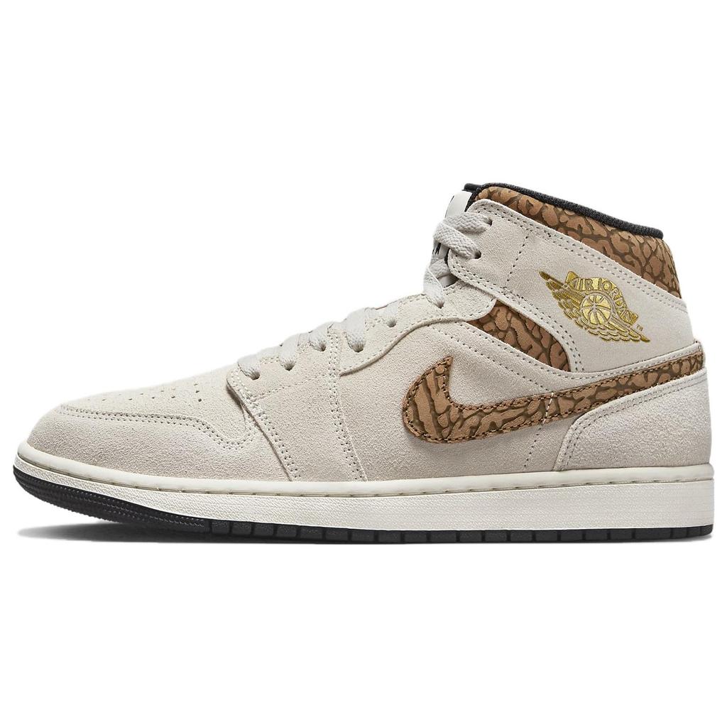 Air Jordan 1 Mid SE 'Brown Elephant' Men's DZ4129-102