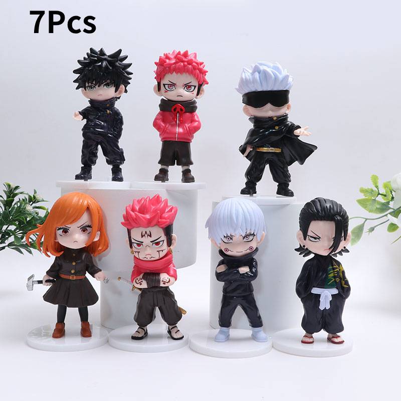 

Action Kaisen Jujutsu Figure Model Doll Cute Cartoon Desktop Decoration Ornament