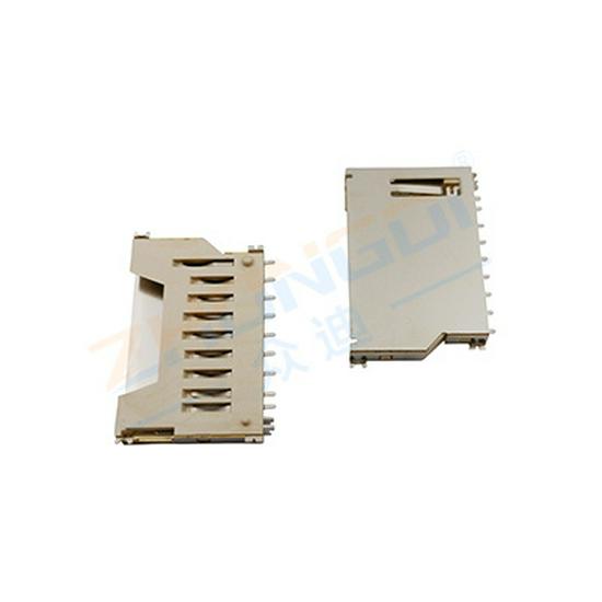 SD-0500-P Standard Short Body Plug-in SD Card Holder