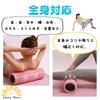 Sunny Glow Foam Roller for Myofascial Release, Contoured Design, Mini Stretching Device, Yoga Pole, Compact Design, Home Fitness (Blue)