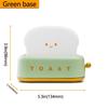 Rechargeable Toast Night Light,Auto Motion Sensor & Touch Control,Warm White Light,Cute Smiling Toaster Lamp,Bedroom,Kids Gift