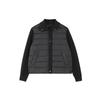Winter stand-up collar knitted splicing down jacket women's 2025 new light and thin warm short jacket