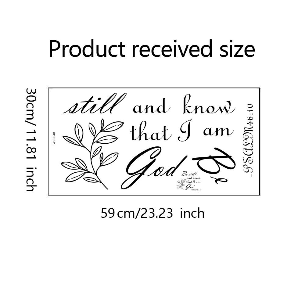 

WZ9048 Английский Слоган Строка Зеленые Листья Растений Спальня Гостиная Украшения Наклейка На Стену 30*59cm/WZ9048