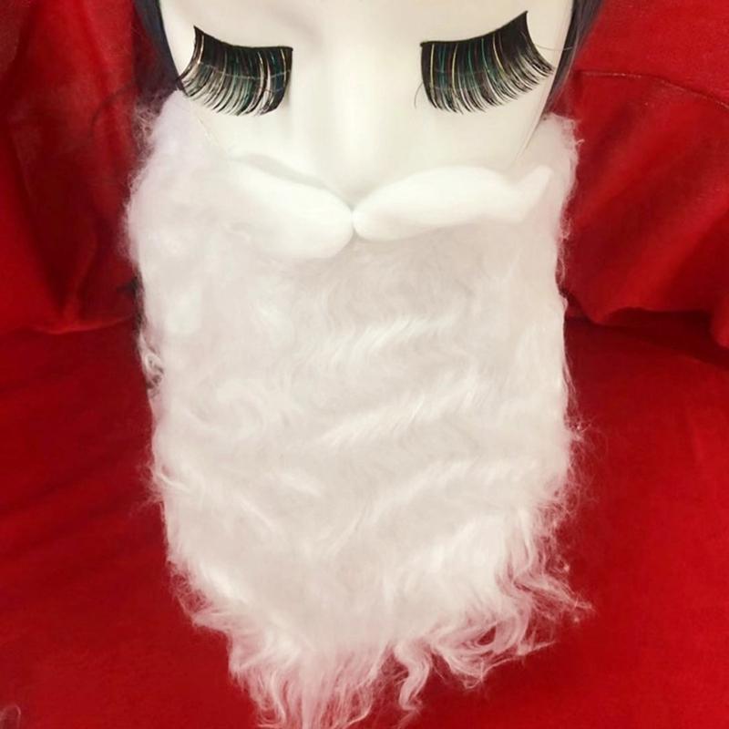 Funny Christmas Party Fake Beard Moustaches Mustache Facial Hair Fake Mustache