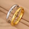 Color Circle Minimalist Women's Exaggerated Rigid Circle Mirror Polishing