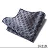 1pcs High Grade  New Style Hot Sale Handkerchief Black Suit Accessories Solid Men Abraham