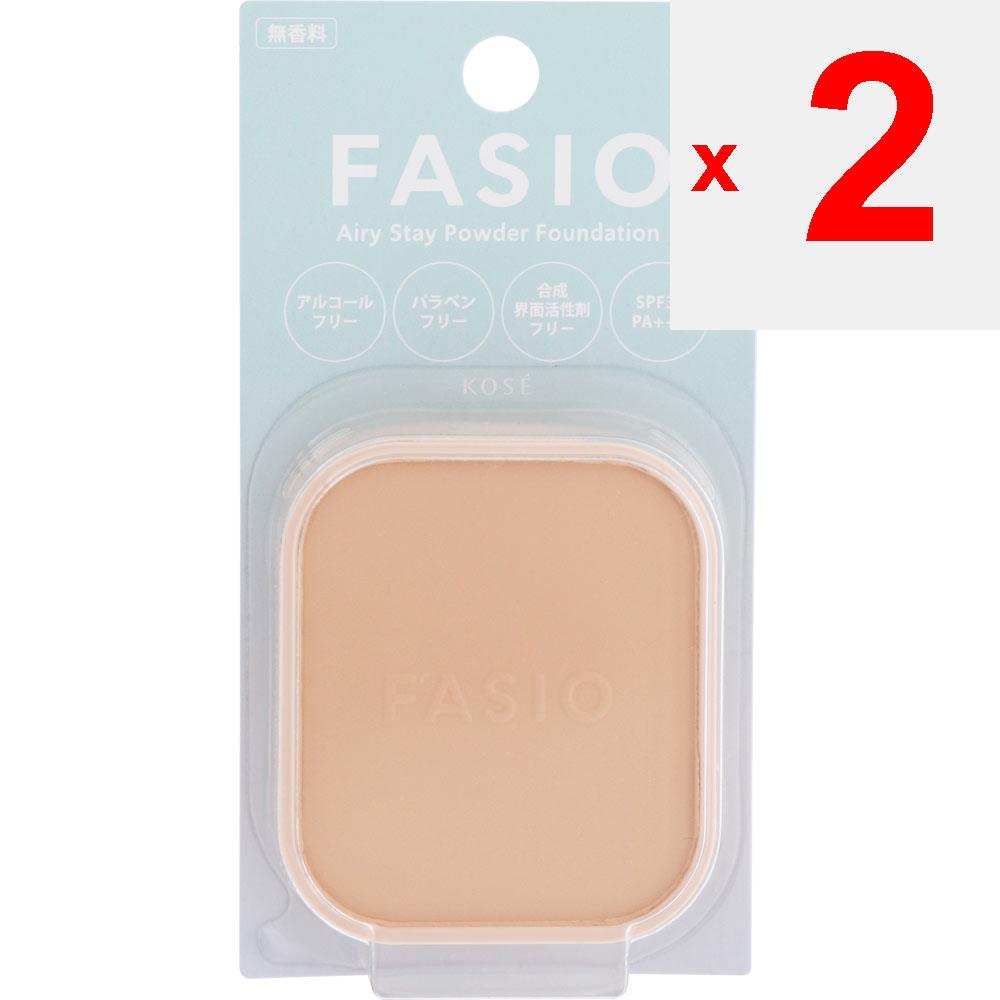 Kose Fatio Airy Stay Powder Foundation 410 10g Skin Makeup To Use, Place the Foundation In the Fashio Powder Foundation Case (sold Separately). Apply