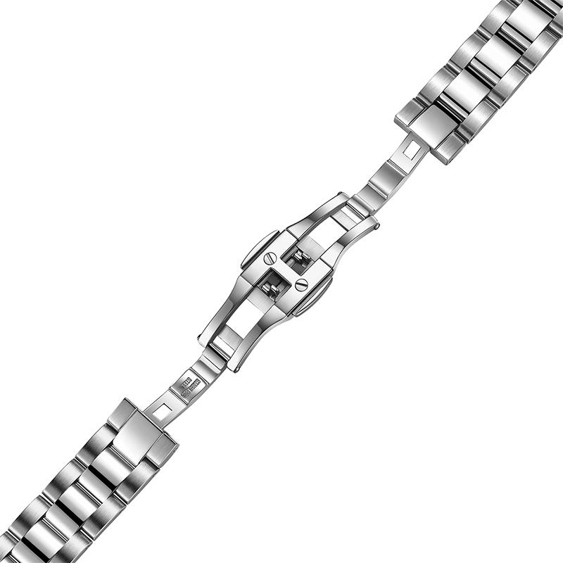 Fiyta Classic Collection Automatic Mechanical Movement Stainless Steel Watchband Watch Women's Watch Blue Dial LA802086