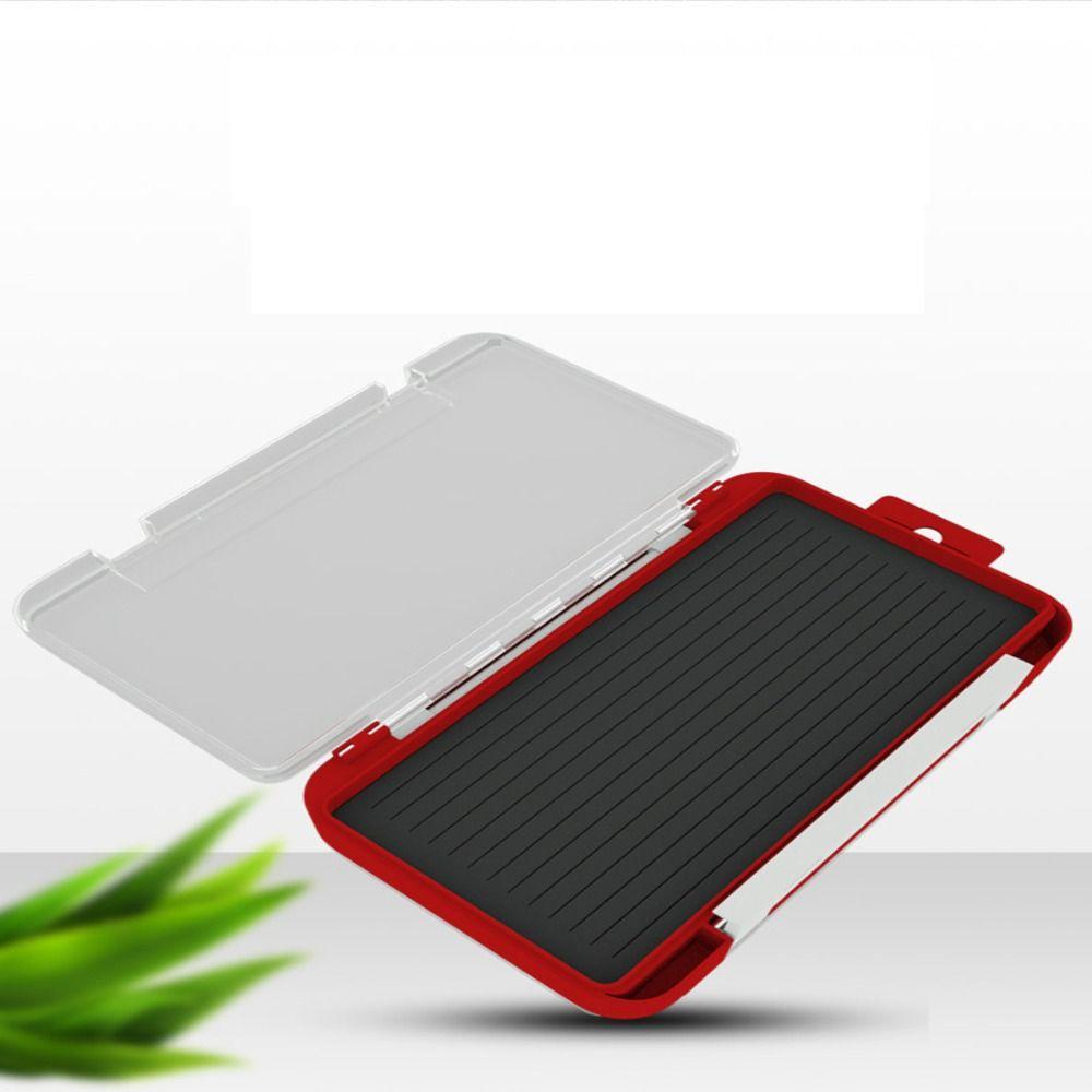 Storage Case Fishing Lure Jig Head Box Lures Storage Case Sponge Accessory Box Bait Storage Box