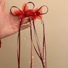 High-Class Rhinestone Bow Tassel Duckbill Hair Clip - Versatile, Fashionable Accessory for Women