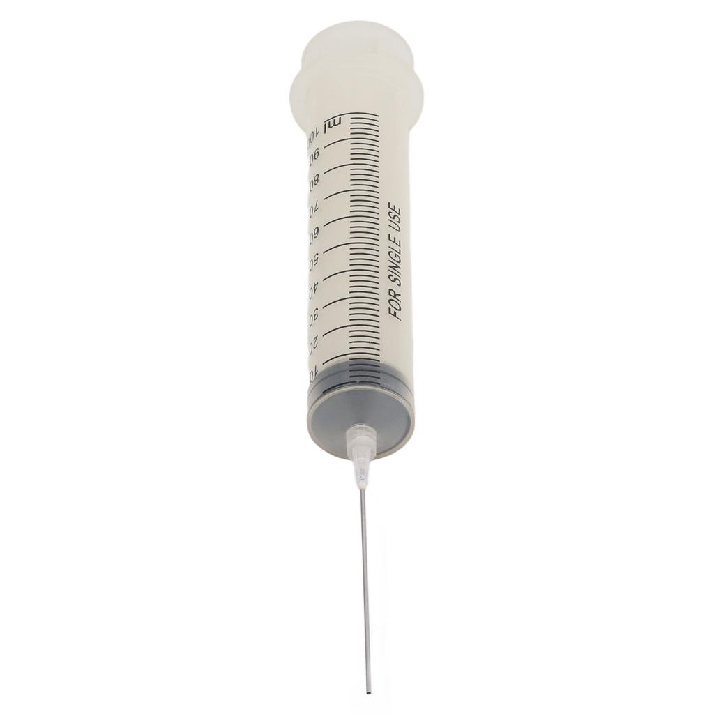 Ink Refill Syringe Set 100ml Large Capacity Ink Cartridge Filling Syringe and 10cm Stainless Steel Needle for Printers
