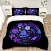 3pcs Ghost Pumpkin Halloween Ideas Print Cover Set Ultra Soft, Breathable, and Comfortable Bedding with Stylish Design for Bedroom and Guest Room