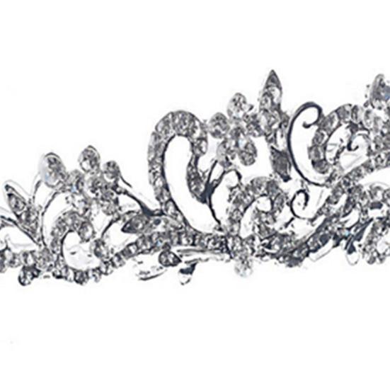 Women Crown Fine Workmanship Fashion Lightweight Rhinestone Bridal Princess Tiara for