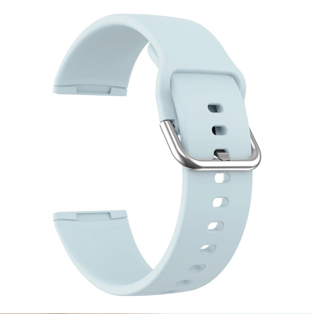 Båndstropp for Fitbit Versa 3 4 Mykt silikon håndledd Vanntett erstatningsklokkebånd for Fitbit Versa3/ Sense Smart Accessories