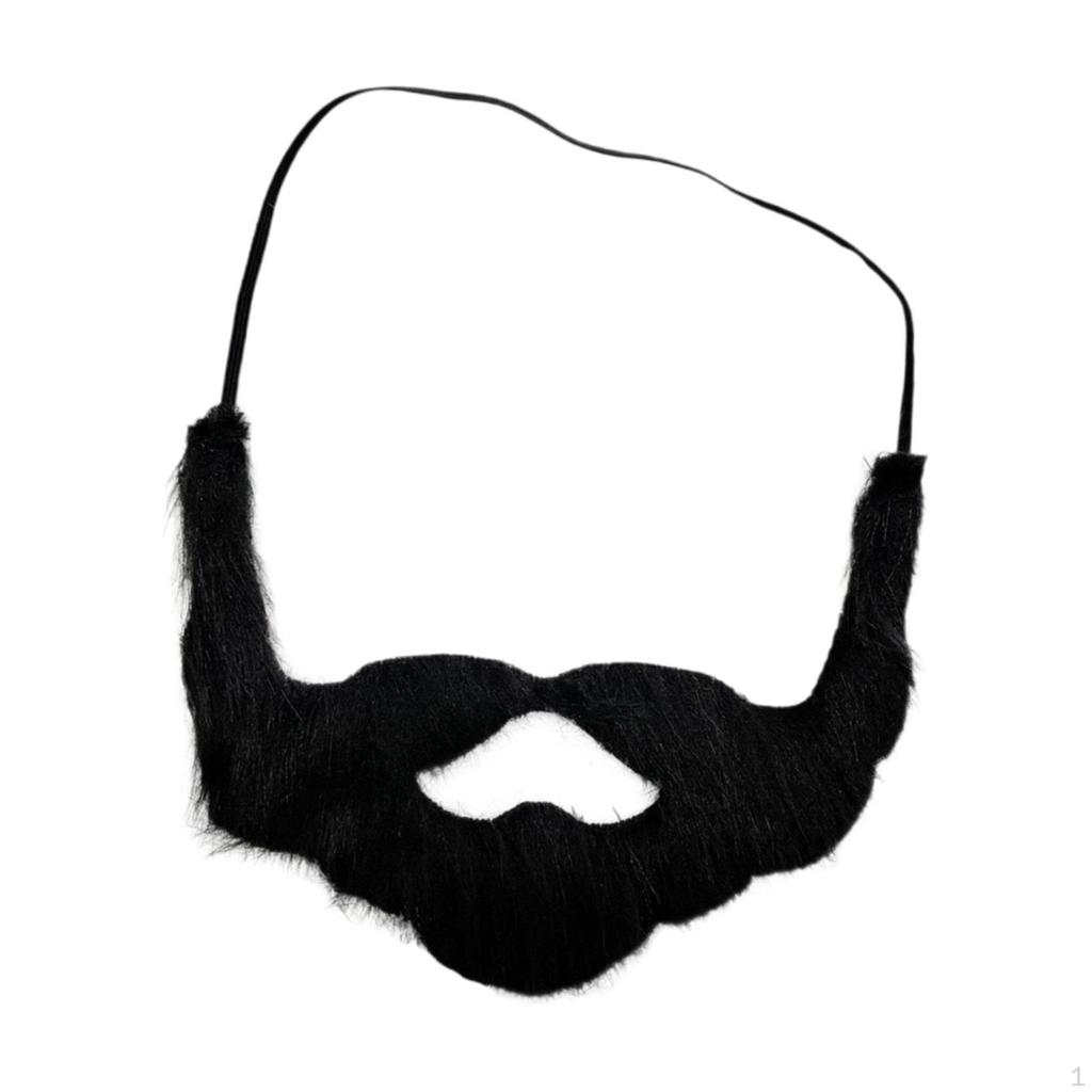 Fake Beard Costume Whisker Mustache for Masquerade Carnival Festive