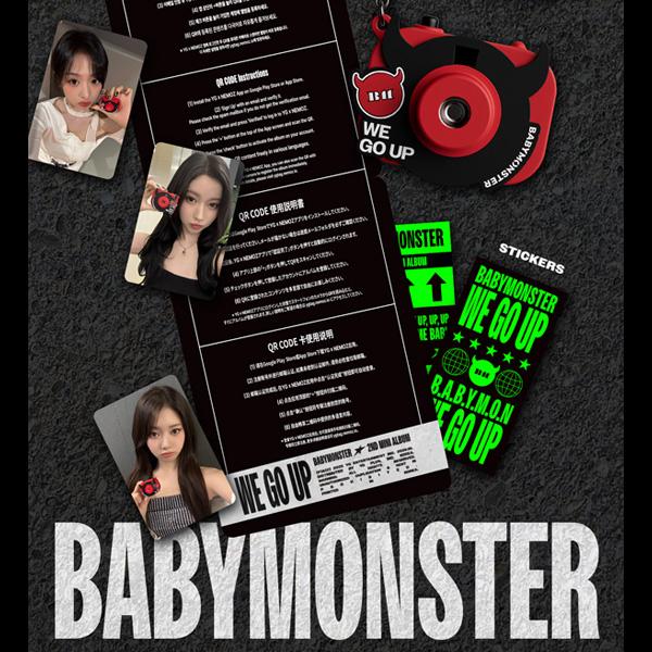 BABYMONSTER 2nd MINI ALBUM [WE GO UP] MINI BEAM KEYRING VER.