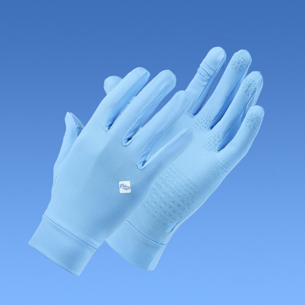 Anti-UV Sunscreen Gloves Touch Screen Riding Driving Gloves New Flip Finger Gloves  Summer