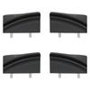 4Pcs Front Driver Window Switch Button Cap Fit for Mercedes-Benz C-Class E-Class GLK W204 W212 E220 C180 C200 C220 C300 C250 W166 Driver Side Front