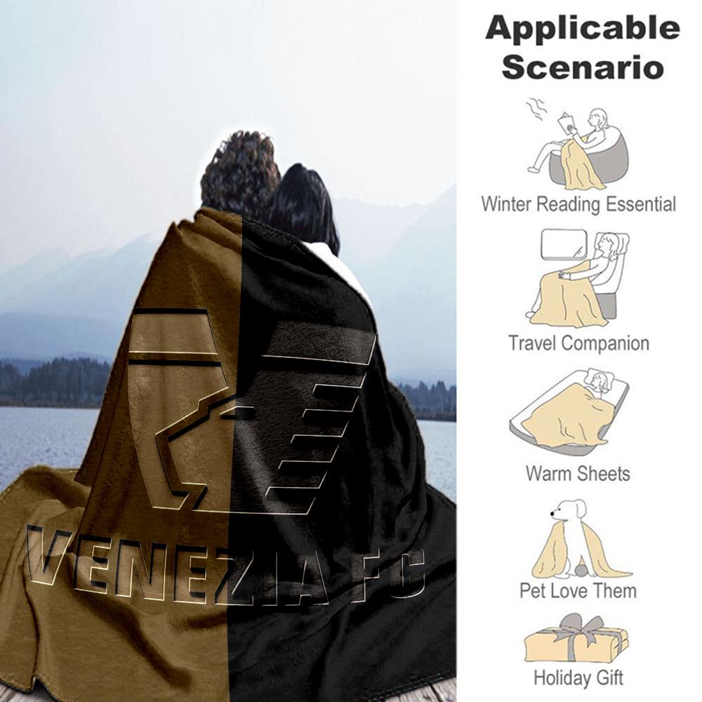 Venezia Fc Blanket, High quality Comfortable for All Seasons, Home Decor, Warmth and Comfort