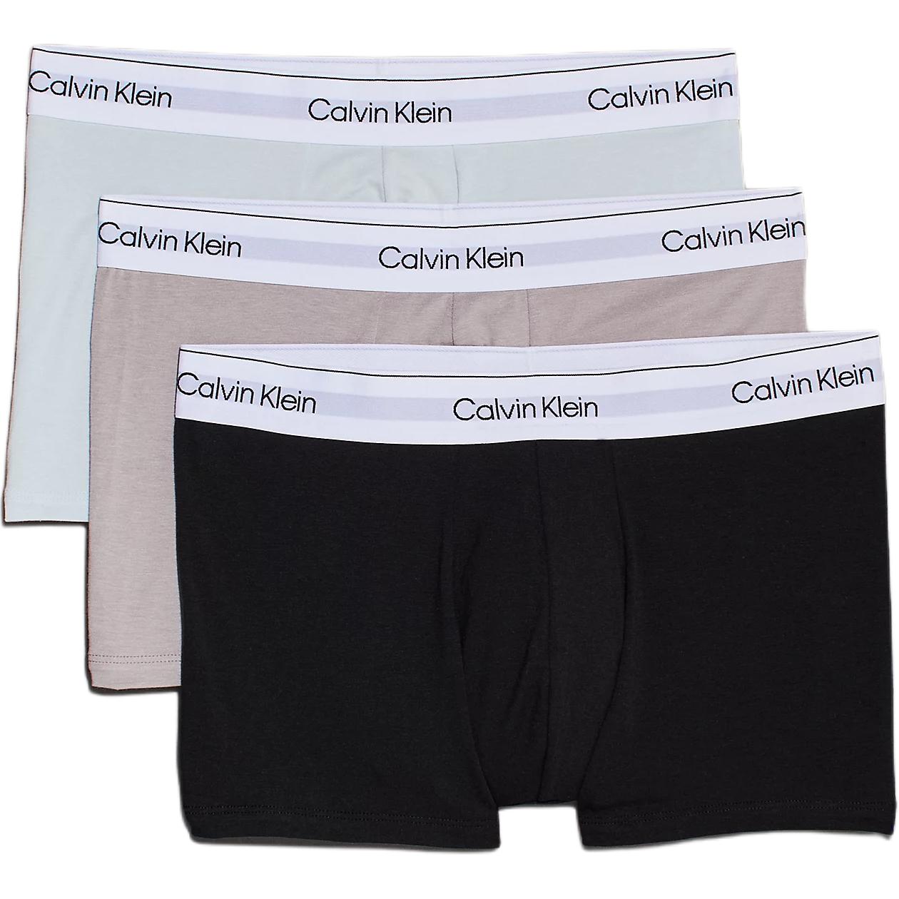 

Calvin Klein Трусы мужские средней посадки, эластичные, удобные, с принтом букв, 000NB3963A-PSW L