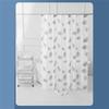 180*180cm Modern Simple Thickened PEVA Bathroom Waterproof Mildew Proof Fabric Partition Curtain Shower Curtain Home Decor